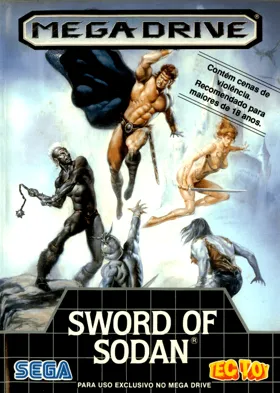 Sword of Sodan (Japan) box cover front